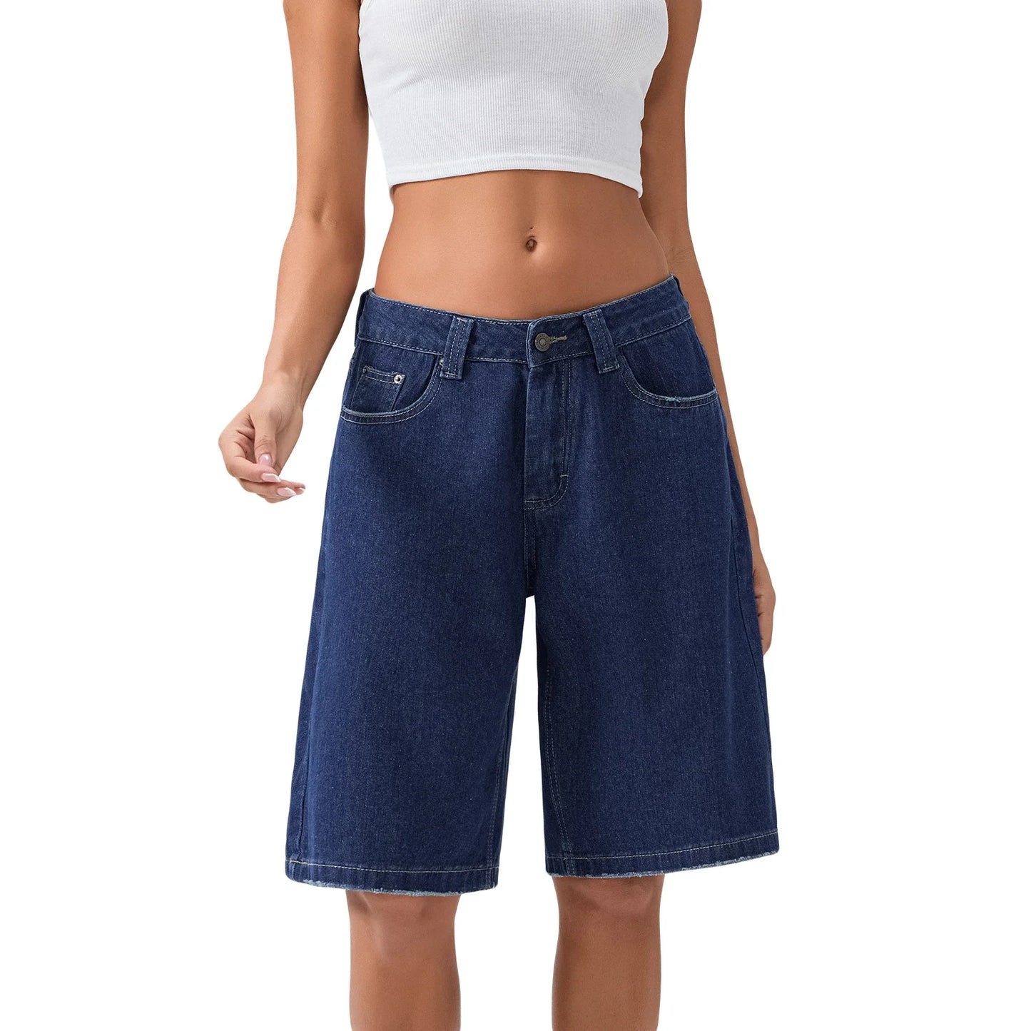 Low Rise Denim jort