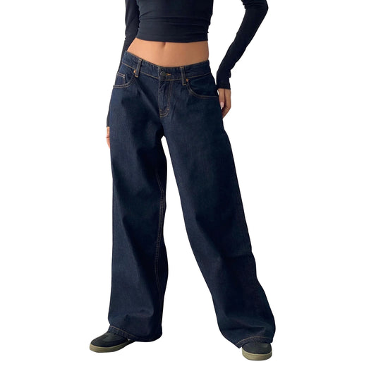 Low Waist Baggy Denim Jeans