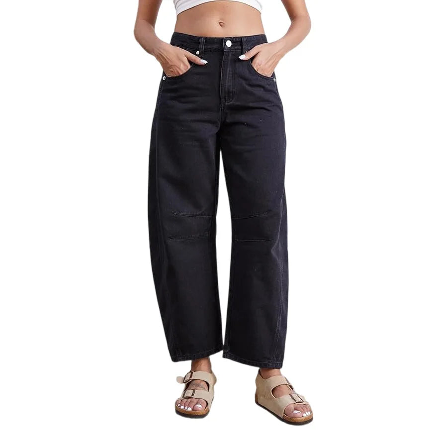 Wide Leg  Denim Jeans