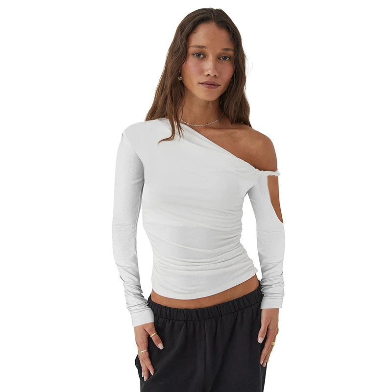 Off Shoulder Crop Tops