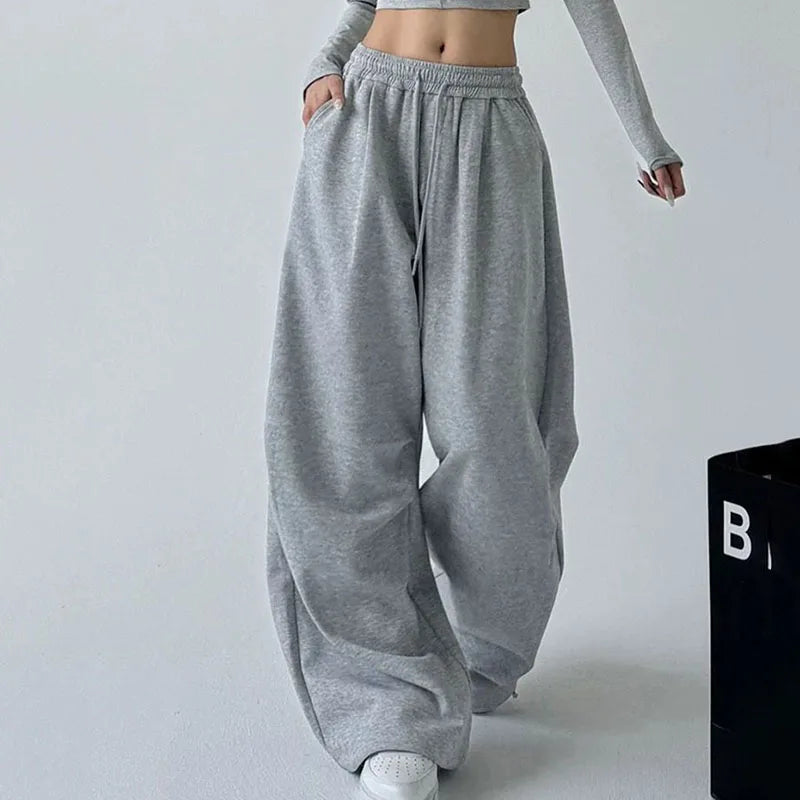 Wide Leg  Baggy Sweatpants