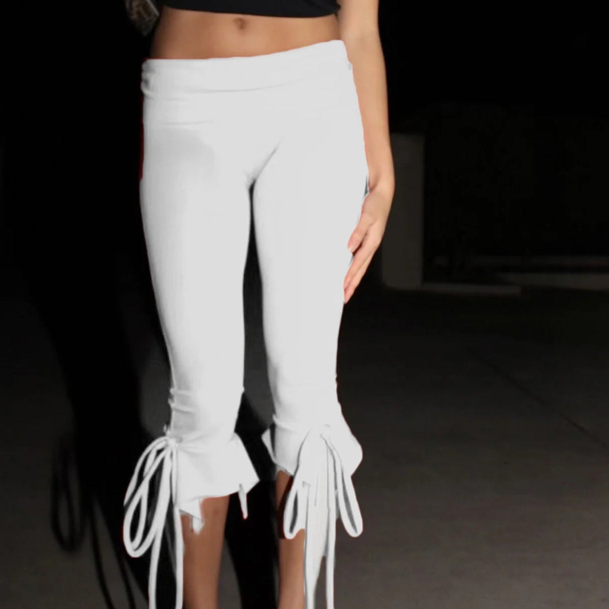 Capri Pants   Stretch Crop Leggings