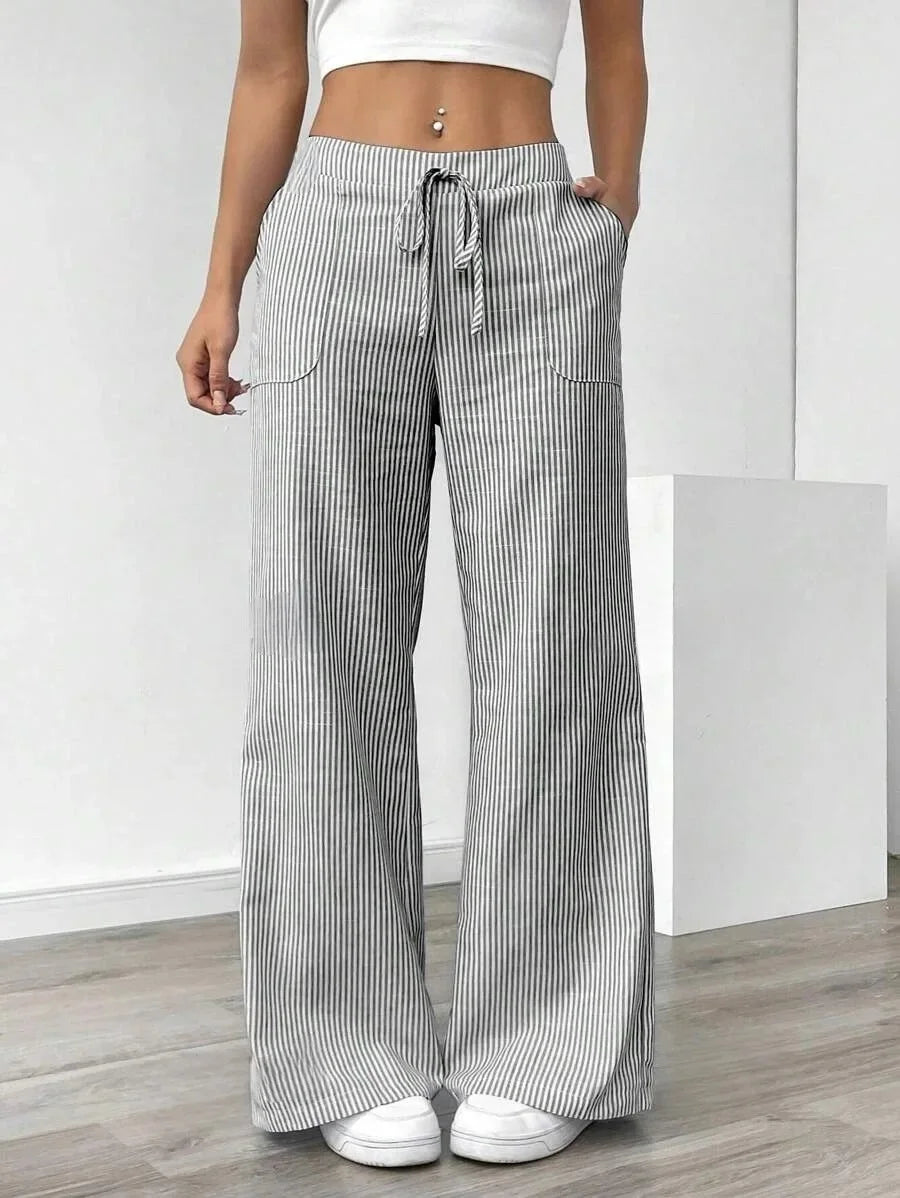 Wide Leg Cross-Border Long Pants