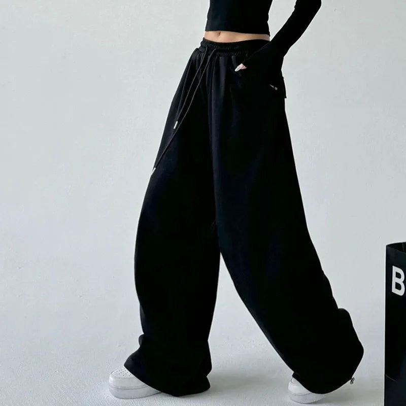 Wide Leg  Baggy Sweatpants