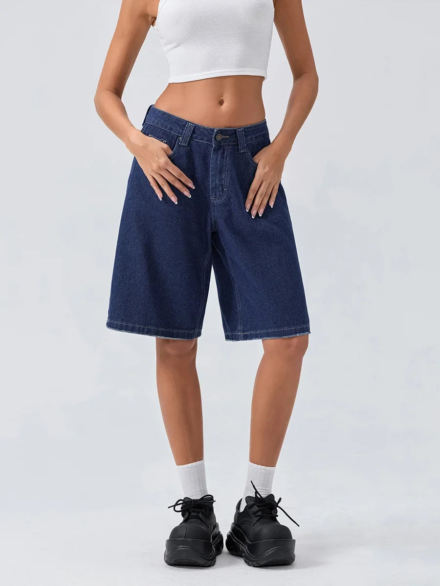 Low Rise Denim jort