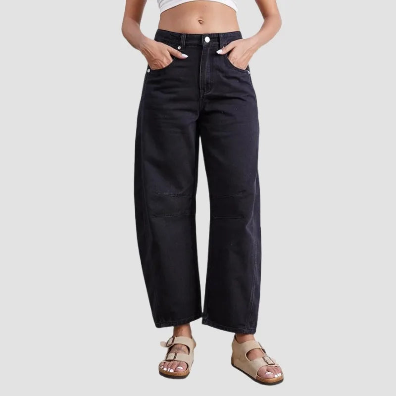 Wide Leg  Denim Jeans