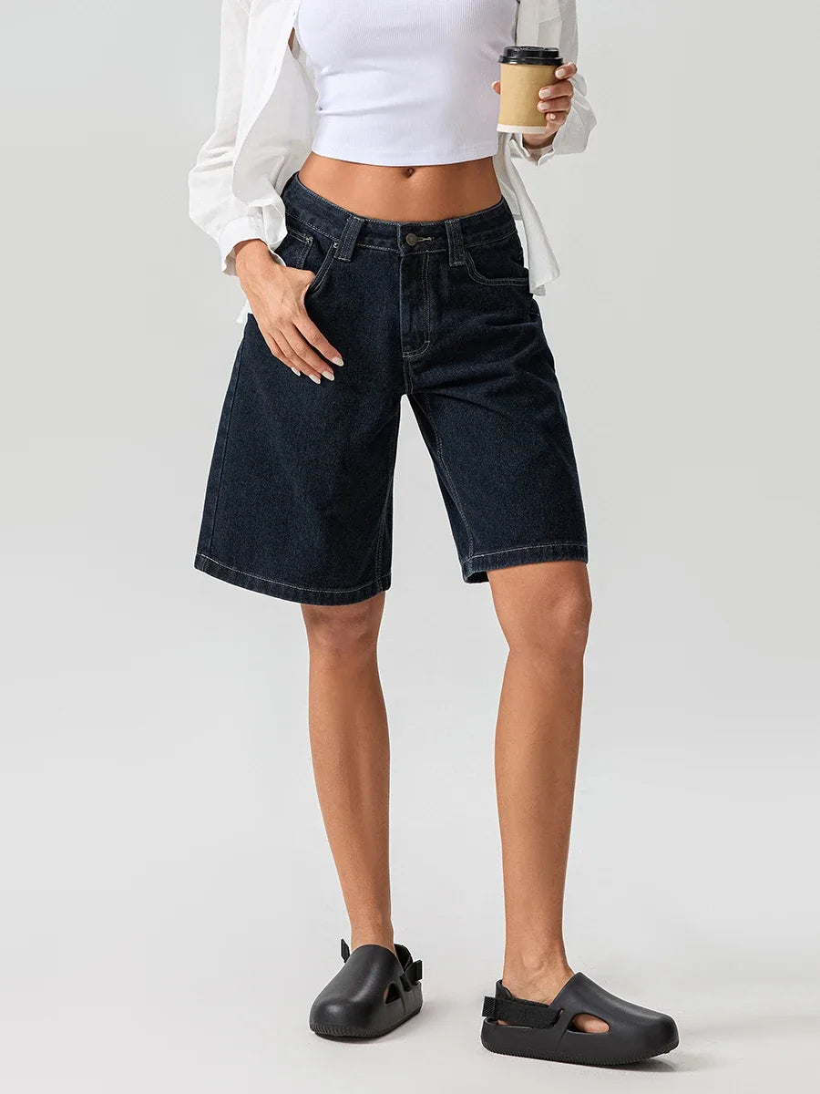 Low Rise Denim jort