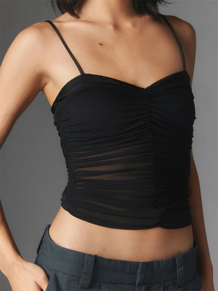 Cropped Camis Tops