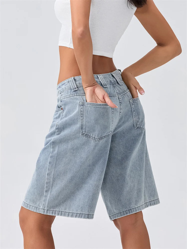 Low Rise Denim jort