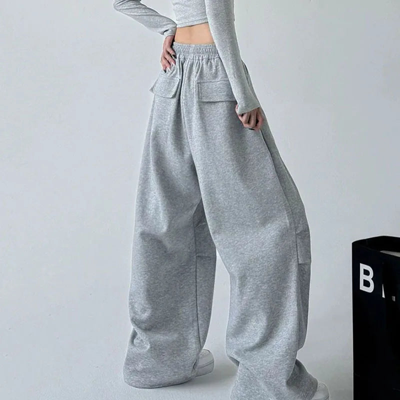 Wide Leg  Baggy Sweatpants