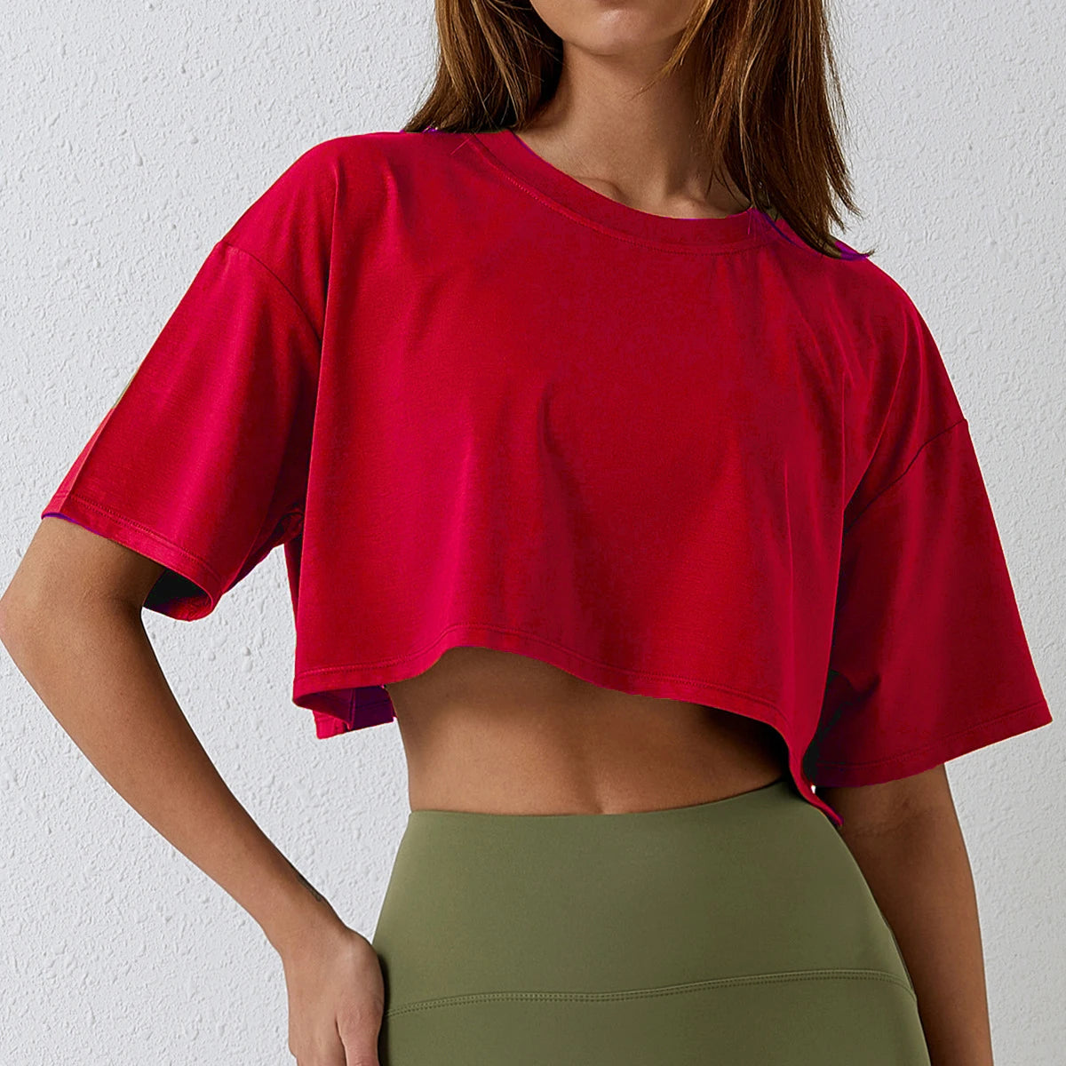 Short Sleeve Crop Top