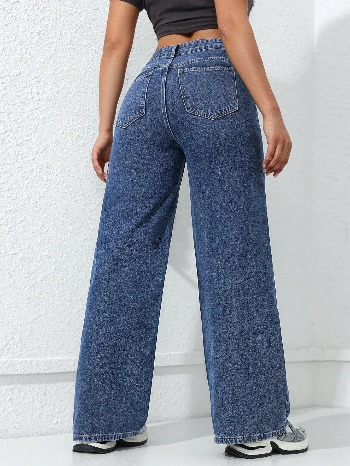 Wide Leg Denim Jeasn