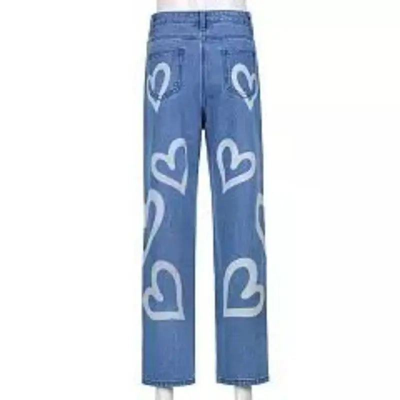 High Waist Wide Leg Jeans