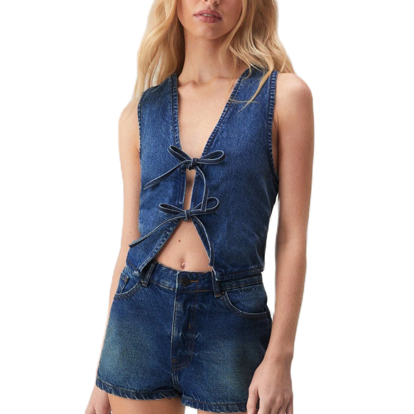 Vintage Denim Tank Tops