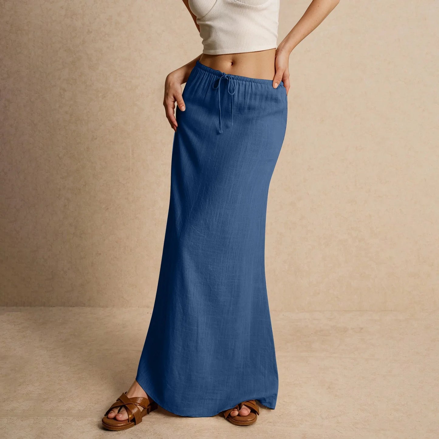 Maxi Low Waist  Skirts