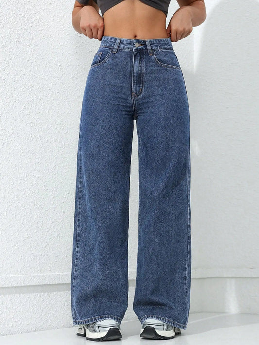 Wide Leg Denim Jeasn