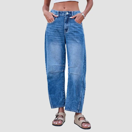 Wide Leg  Denim Jeans