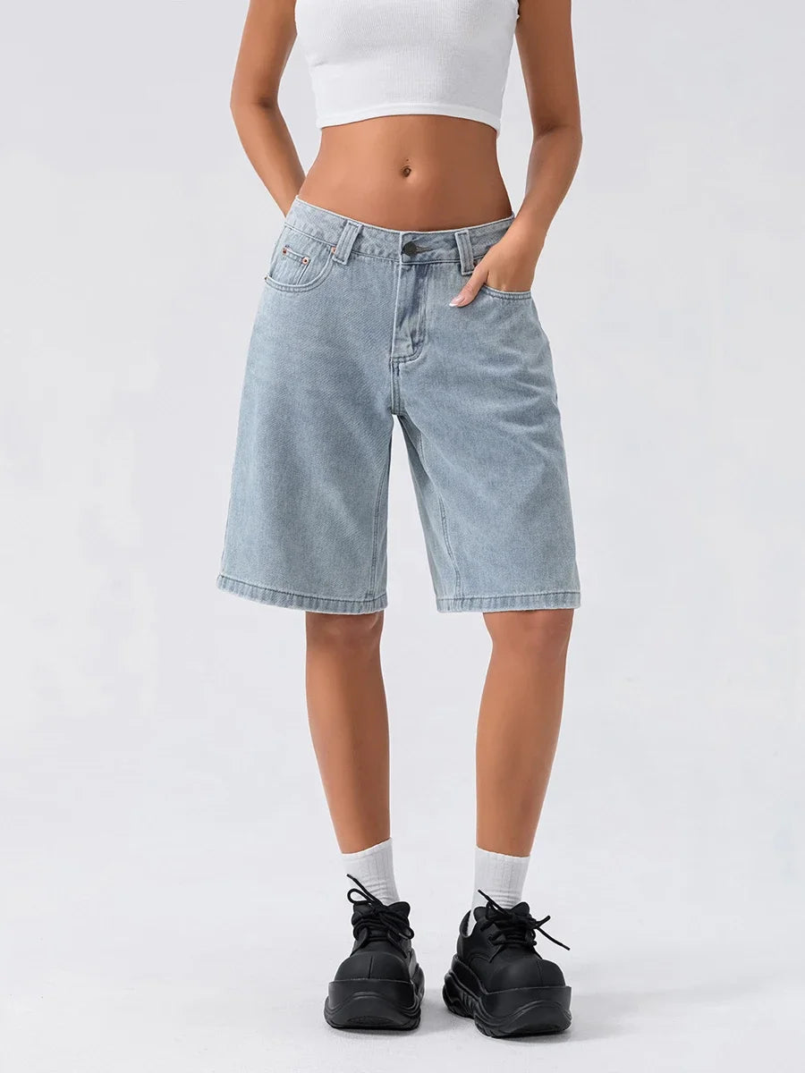 Low Rise Denim jort