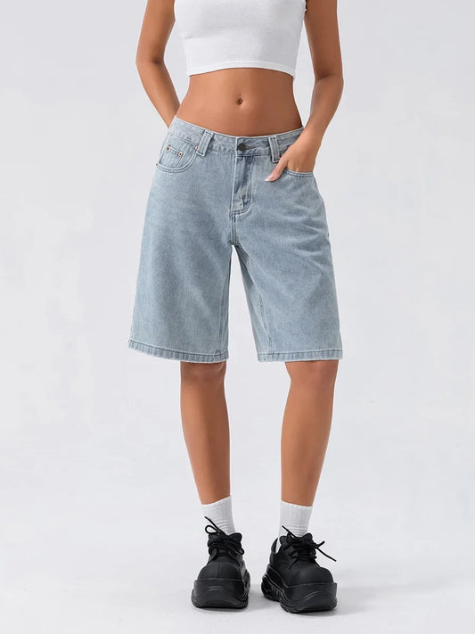 Low Rise Denim jort