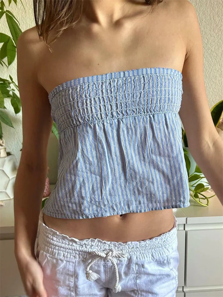 Off-Shoulder Tank Tube Top