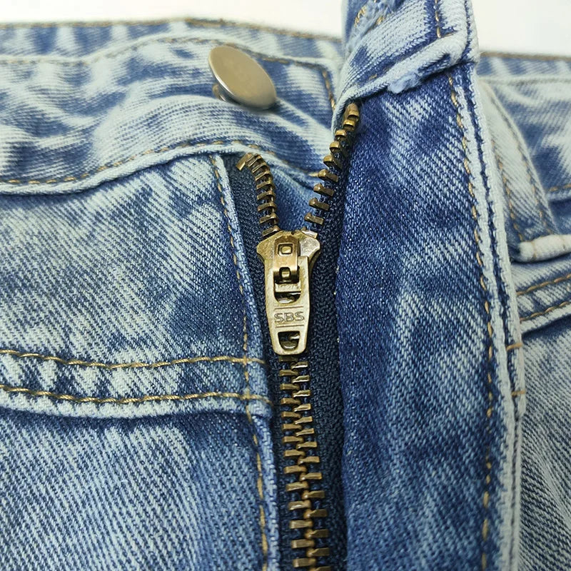 Long Denim jeans Skirt