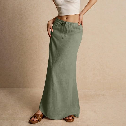 Maxi Low Waist  Skirts