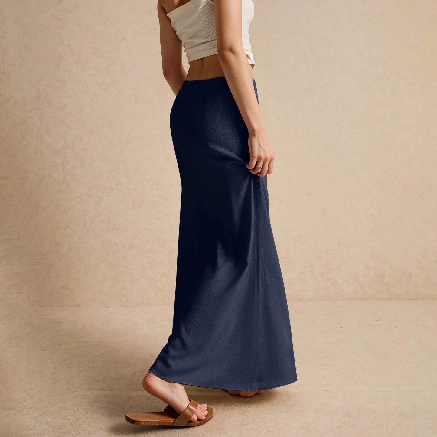 Maxi Low Waist  Skirts