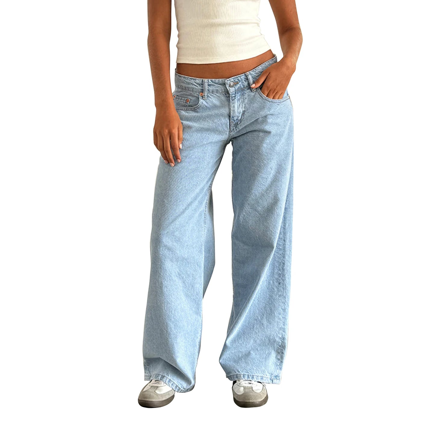 Low Waist Baggy Denim Jeans