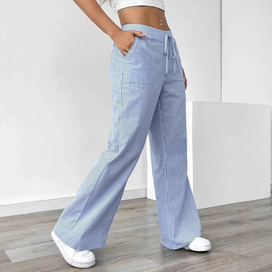 Wide Leg Cross-Border Long Pants
